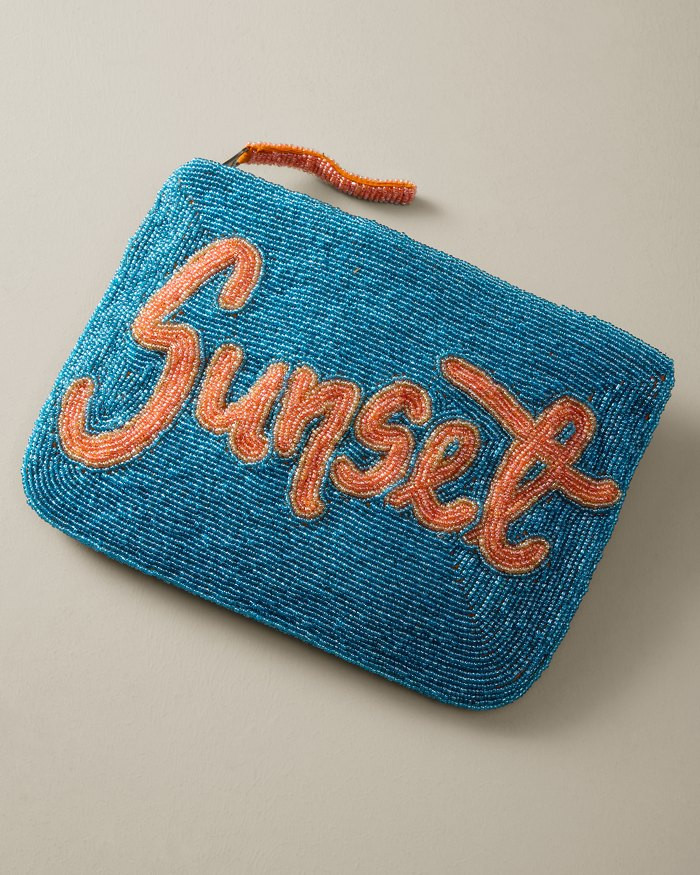 Sunrise Sunset Beaded Clutch | Tommy Bahama