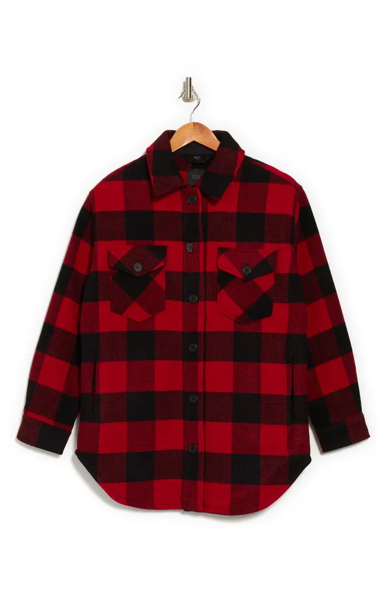 Buffalo Plaid Shacket | Nordstrom Rack