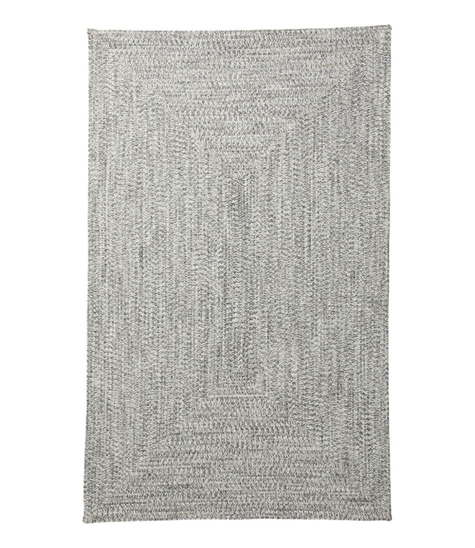 All-Weather Braided Rug, Concentric Pattern Rectangular | L.L. Bean