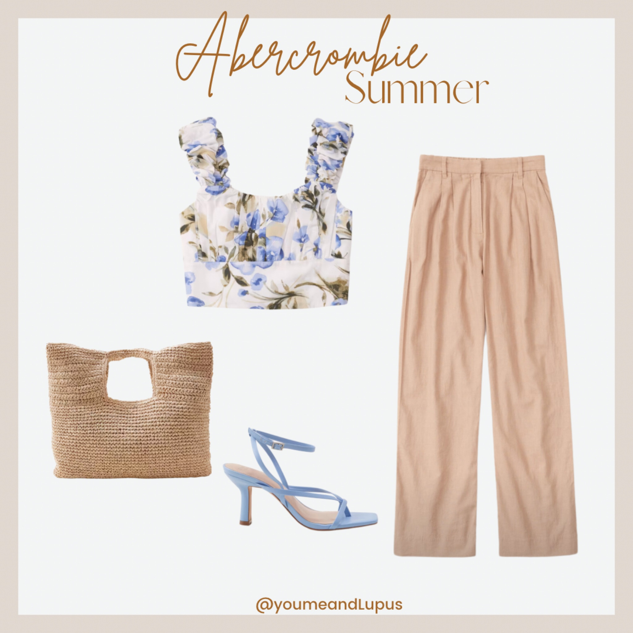 Abercrombie summer & back to school looks, linen-blend wide leg pants, poplin scrunch strap set top, strappy heel, oversized tote bag, summer looks, YoumeandLupus 

#LTKBacktoSchool #LTKSeasonal #LTKFind
