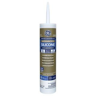 Advanced Silicone 2 10.1 oz. Clear Exterior/Interior Window and Door Sealant | The Home Depot