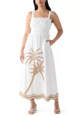 Crown & Ivy™ Women's Ruched Bodice Maxi Dress | Belk