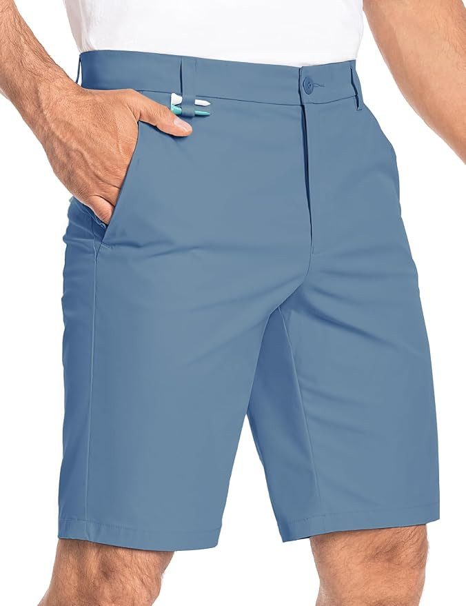 Men's Golf Shorts 7" 10" Dress Casual Shorts Quick Dry Stretch Anti-Wrinkle Work Hybrid Chino Sho... | Amazon (US)