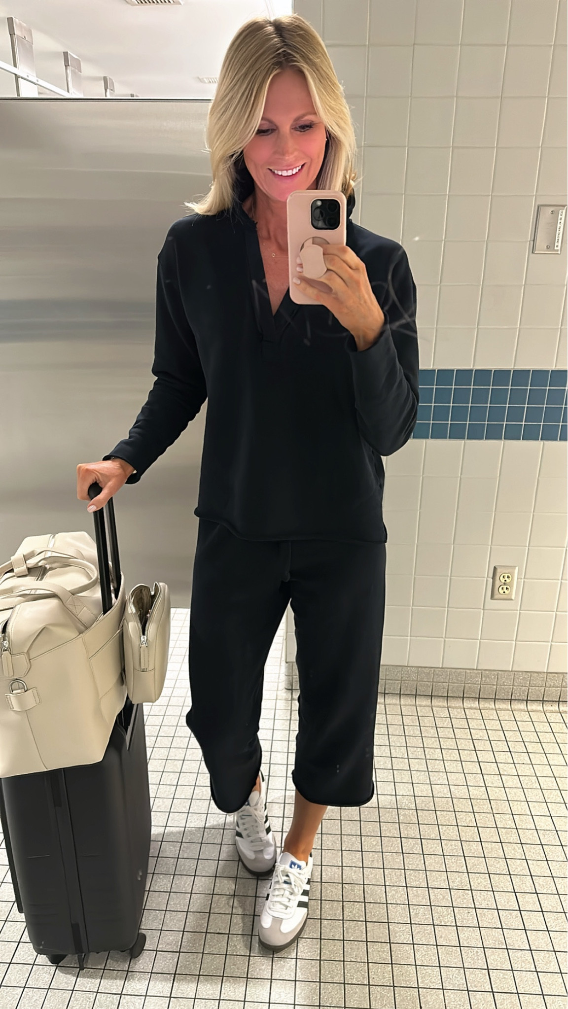 Travel set from Frank & Eileen. Wearing a size small. Love the olive color too 

#LTKover40 #LTKstyletip #LTKtravel