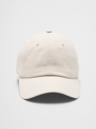 Linen-Blend Baseball Cap | Banana Republic Factory