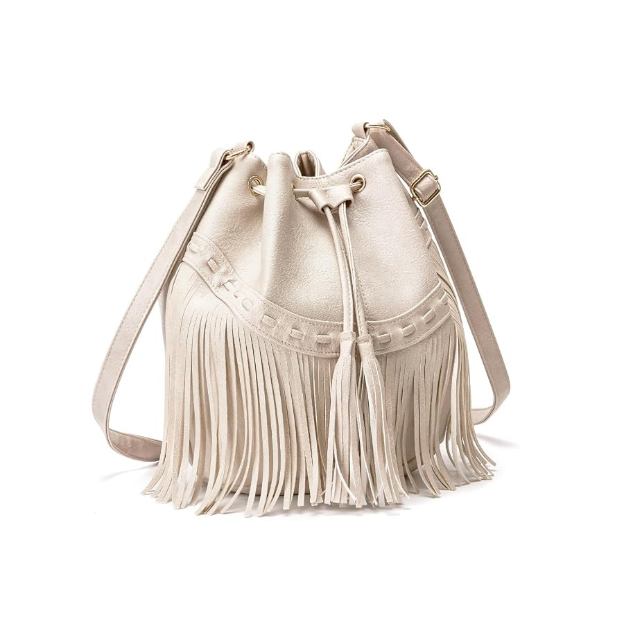 Boho Purses, Boho Bag, Black Fringe Purse, Western Purses for Women, Crossbody Bags for Women, Bu... | Amazon (US)