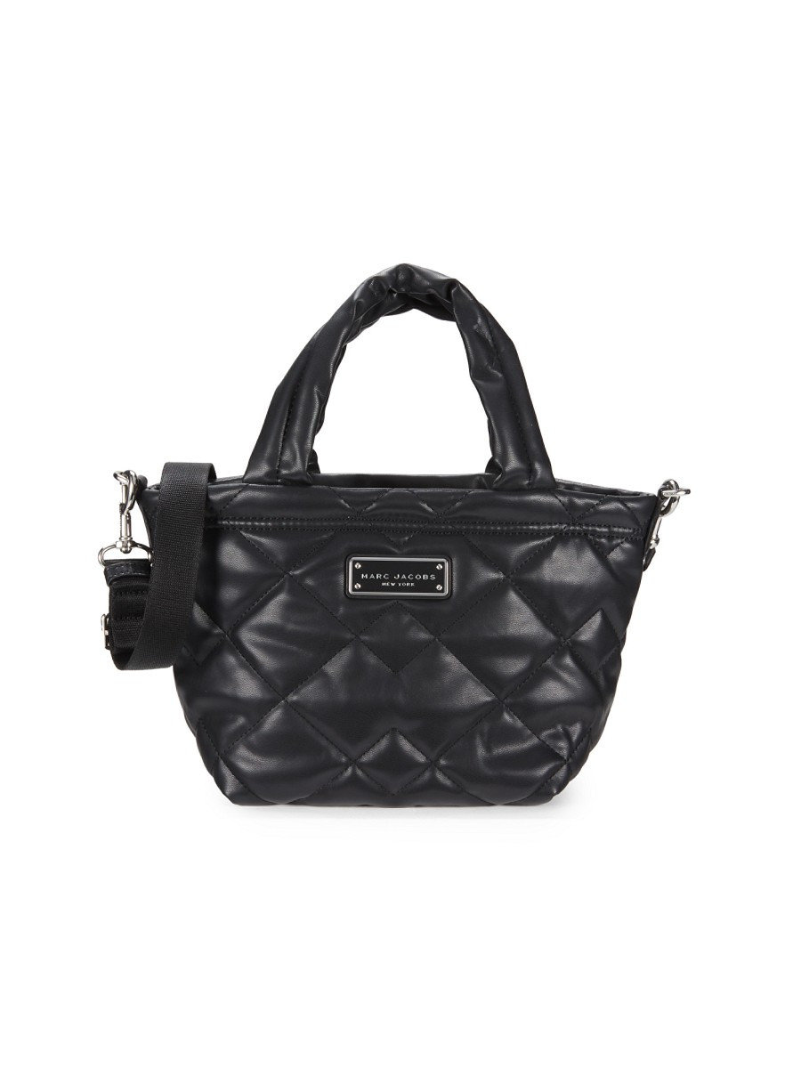 Marc Jacobs Women's Mini Quilted Tote - Black | Saks Fifth Avenue OFF 5TH