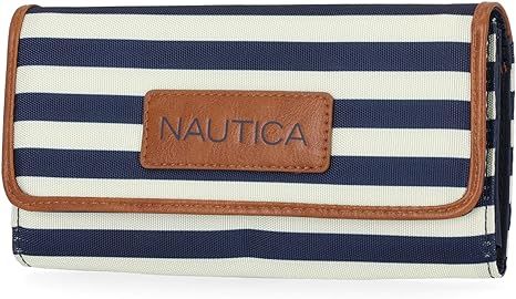 Nautica womens The Perfect Carry All Money Manager Wallet Oraganizer with RFID Blocking Wallet, I... | Amazon (US)