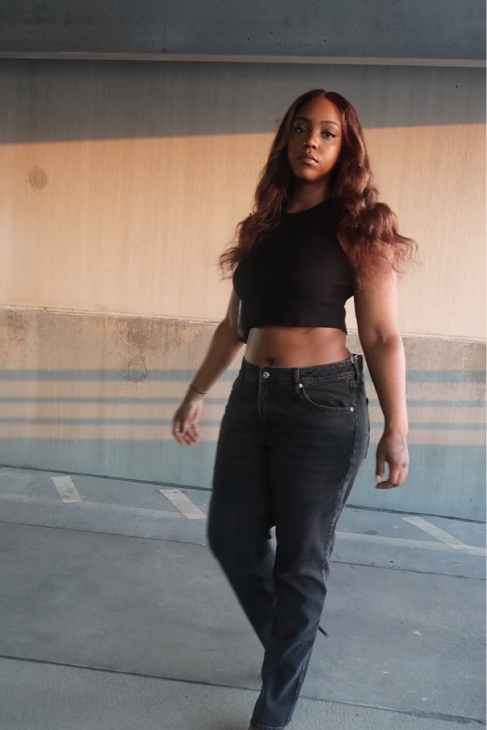 H&M curvy fit black jeans paired with a black crop top

Casual looks
Curvy fashion
Fall fashion
Outfit inspiration

#LTKunder50 #LTKFind #LTKBacktoSchool