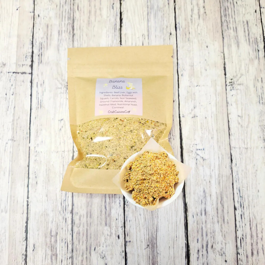 Banana Bliss - Homemade Hermit Crab Food - Balanced Meal - Etsy | Etsy (US)