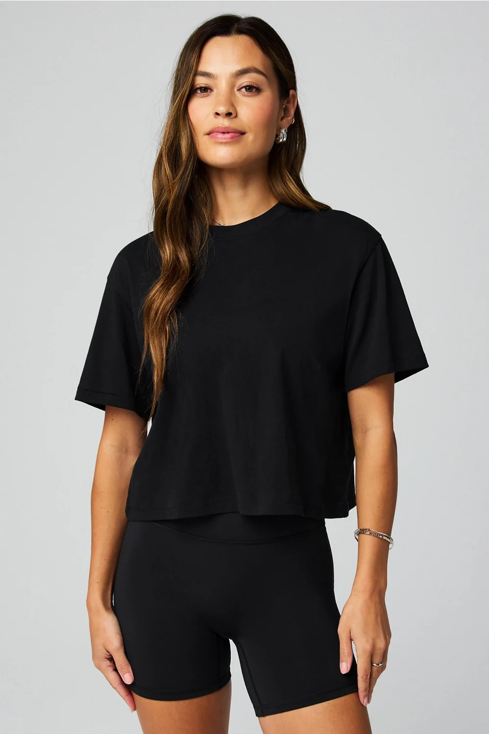 100% Cotton Boxy Tee | Fabletics