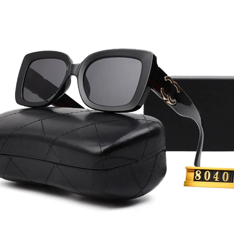 New sunglasses women's fashion classic luxury large logo mirror legs summer sunscreen eye protect... | DHGate