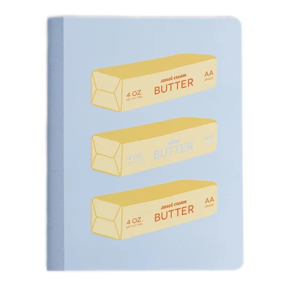 Pearhead Butter Composition Notebook, College Ruled, 7.5 x 9.75 Inches | Walmart (US)