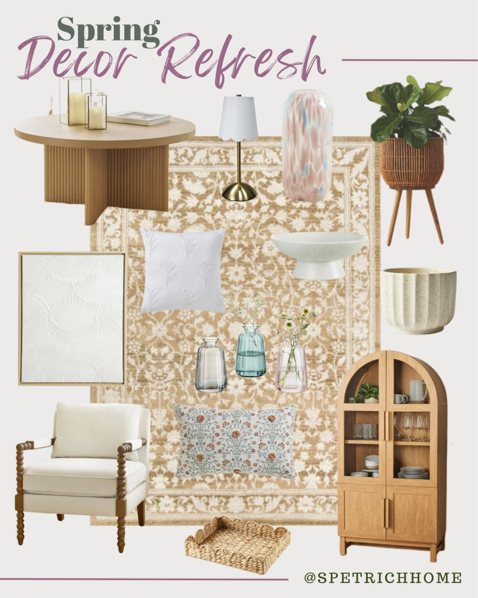 Spring is around the corner and I’m feeling a spring decor refresh. Light, bright and airy. I’m feeling the warmth and cannot wait! 

#LTKU #LTKSeasonal #LTKHome