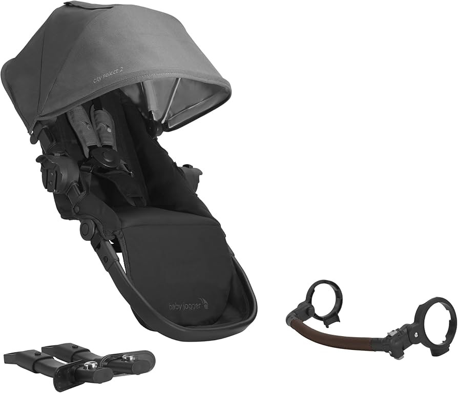 Baby Jogger Second Seat Kit for City Select 2 Stroller, Eco Collection, Harbor Grey | Amazon (US)