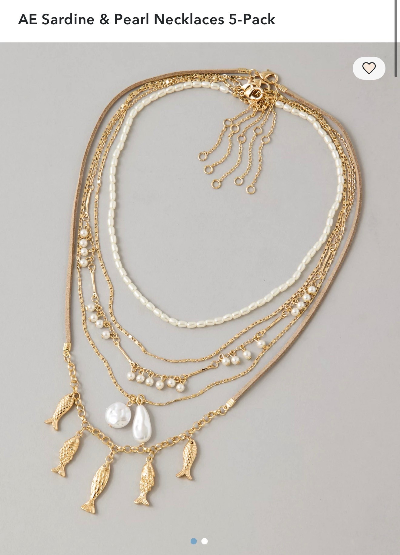 This layered necklace is perfect for summer fish

#LTKPetite #LTKSaleAlert #LTKootd