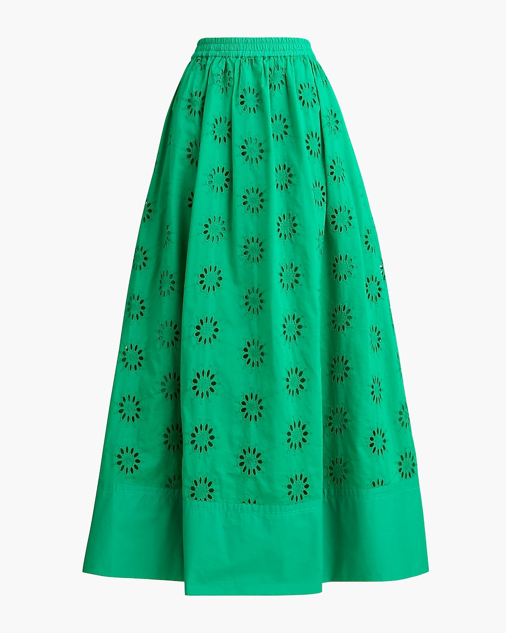 Eyelet midi skirt | J.Crew Factory