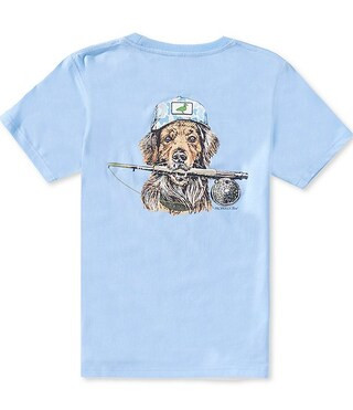 Little Boys Fishing Buddy Short Sleeve Graphic T-Shirt | Dillard's