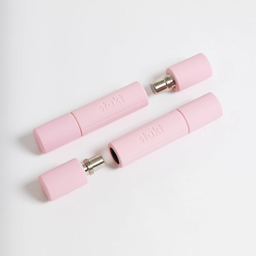 Stakt Adjustable Hand Weights, Compact Dumbbell Set with 2 4 6 Pound Weight Options, Portable Wor... | Amazon (US)