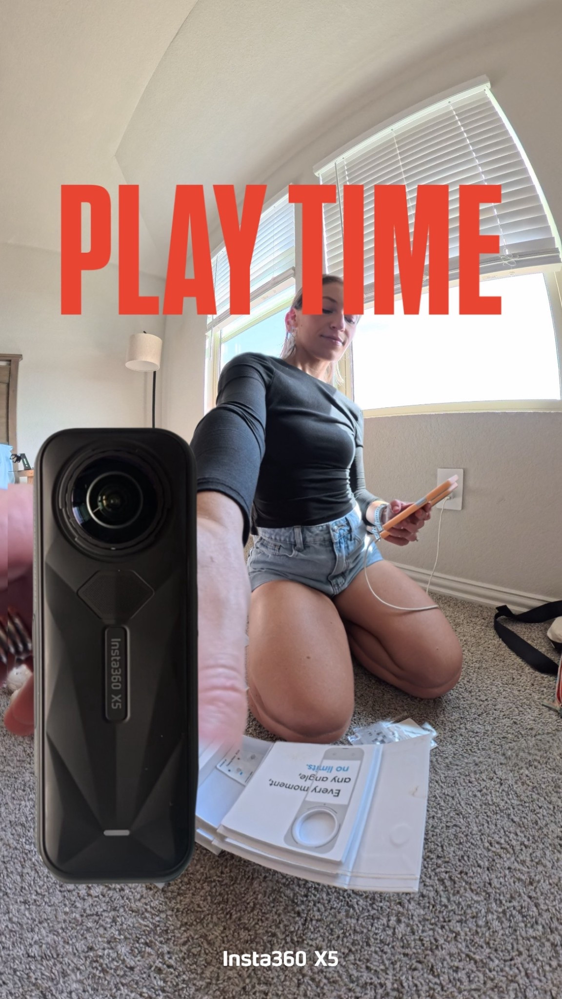 If you’re a mom who’s always the one filming but never actually in the memories… this camera is it.

I got the Insta360 X5 as an action camera for running, park days, and everyday mom life — and it’s easily one of my favorite content + memory tools I own. It shoots 360 video, tracks movement automatically, and captures everything hands-free, so I don’t have to stop what I’m doing to “get the shot.”

Real life use:
• stroller walks
• playground chaos
• toddler POV moments
• running + walking content
• day-in-the-life mom videos
• family trips + vacations

It makes those candid, in-the-moment clips look cinematic without needing a full setup or tripod. I just hit record and live my life — which, as a busy mom, is the whole goal.

If you’ve been wanting to create content, document your kids growing up, or just finally exist in your own family videos… this is one of those “use it every single day” purchases.