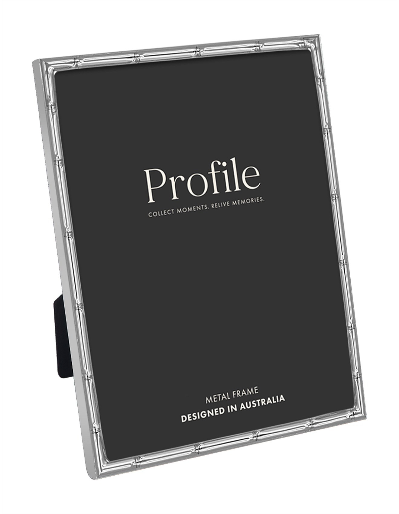 Bamboo Metal Photo Frame 5x7in Silver (2 Pack) | David Jones (Australia & New Zealand)
