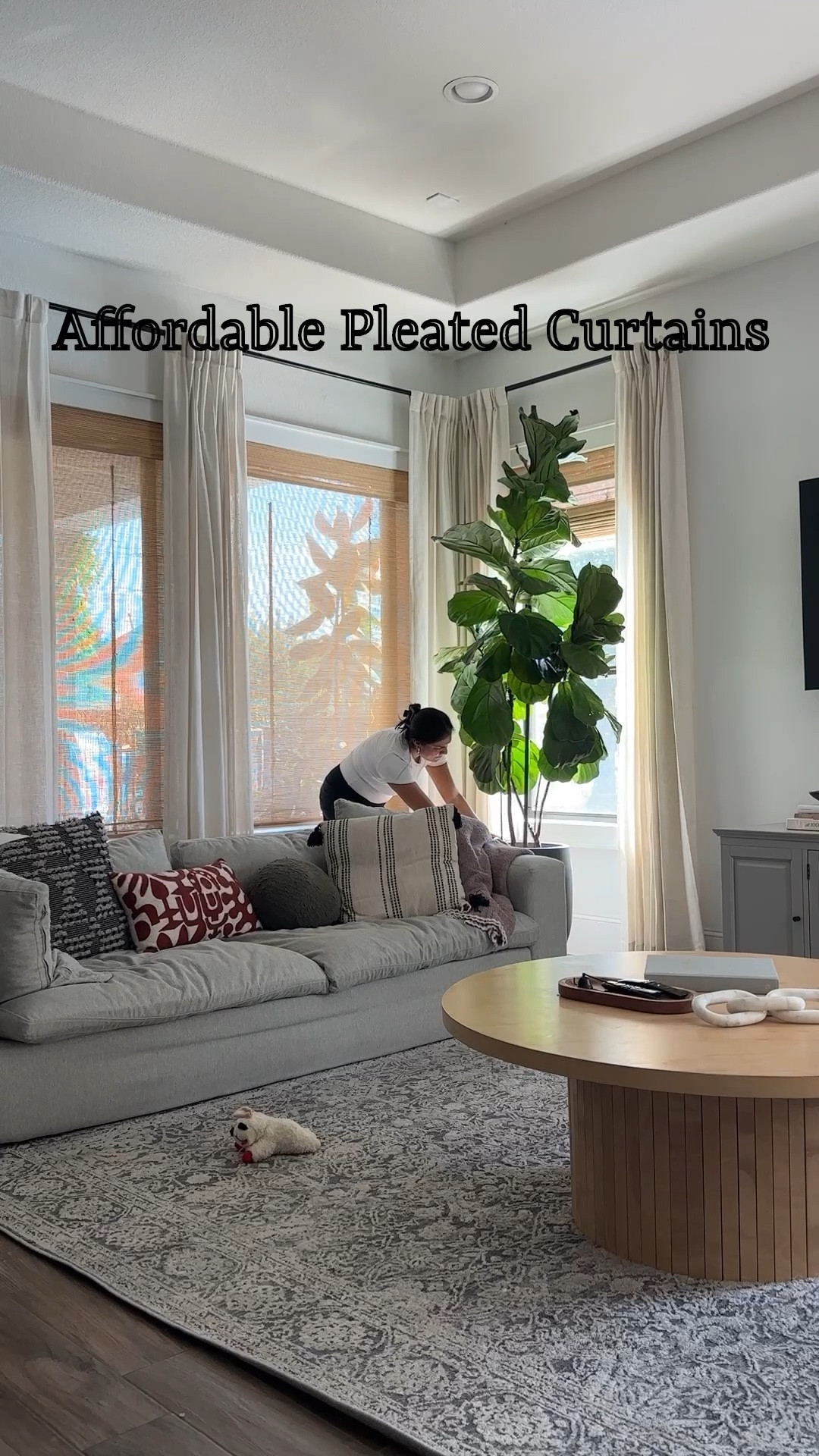 Amazon finds. Affordable pleated curtain drapes. Linen drapes

#LTKHome