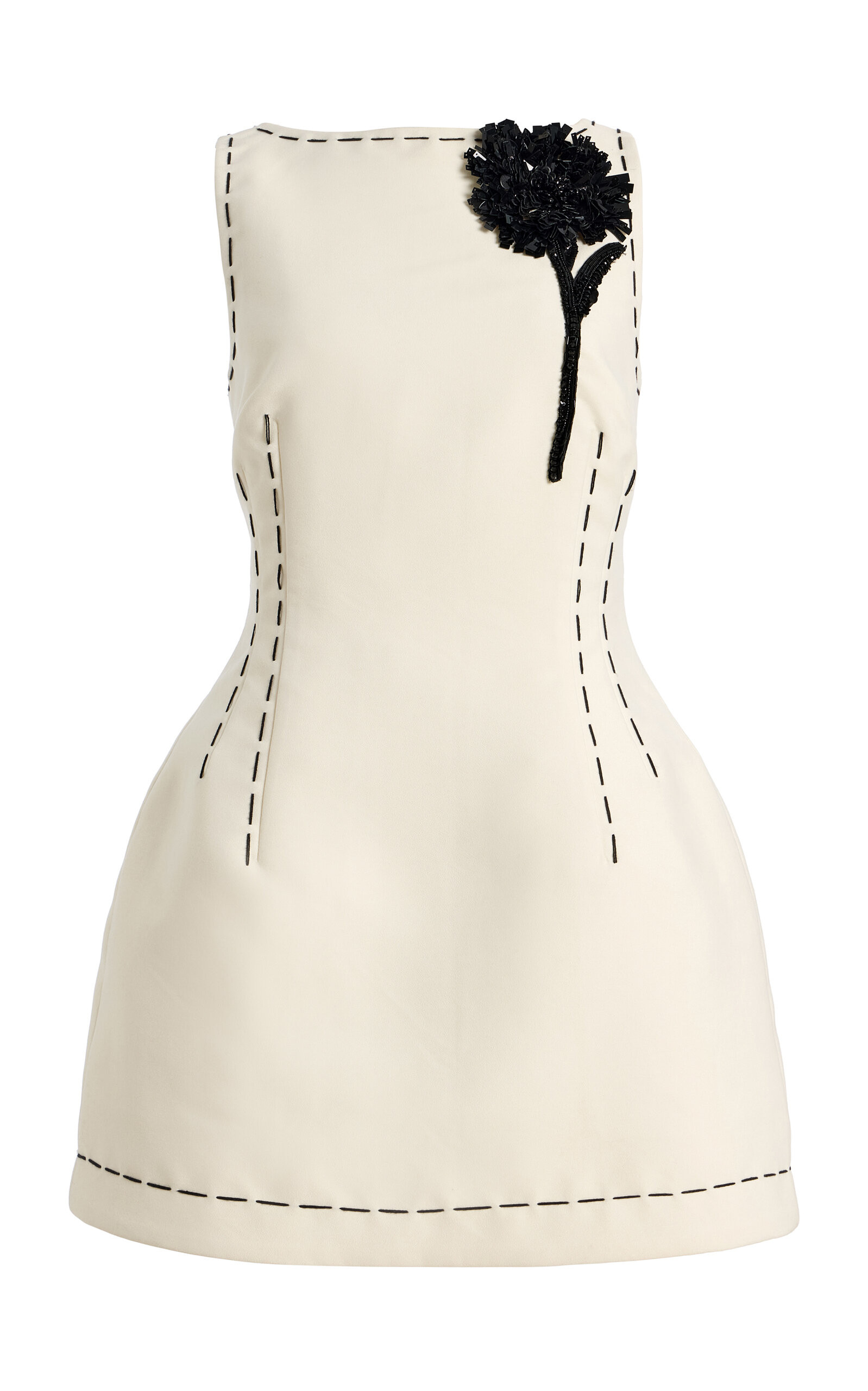 Exclusive Ali Appliquéd Twill Mini Dress | Moda Operandi (Global)