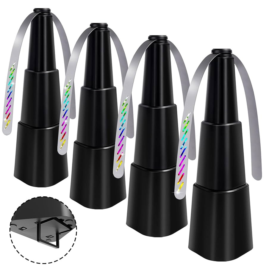Fly Fans for Tables,Food Indoor Outside,4 Pack Portable Outdoor Picnic Fan,Batteries Powered Tabl... | Amazon (US)