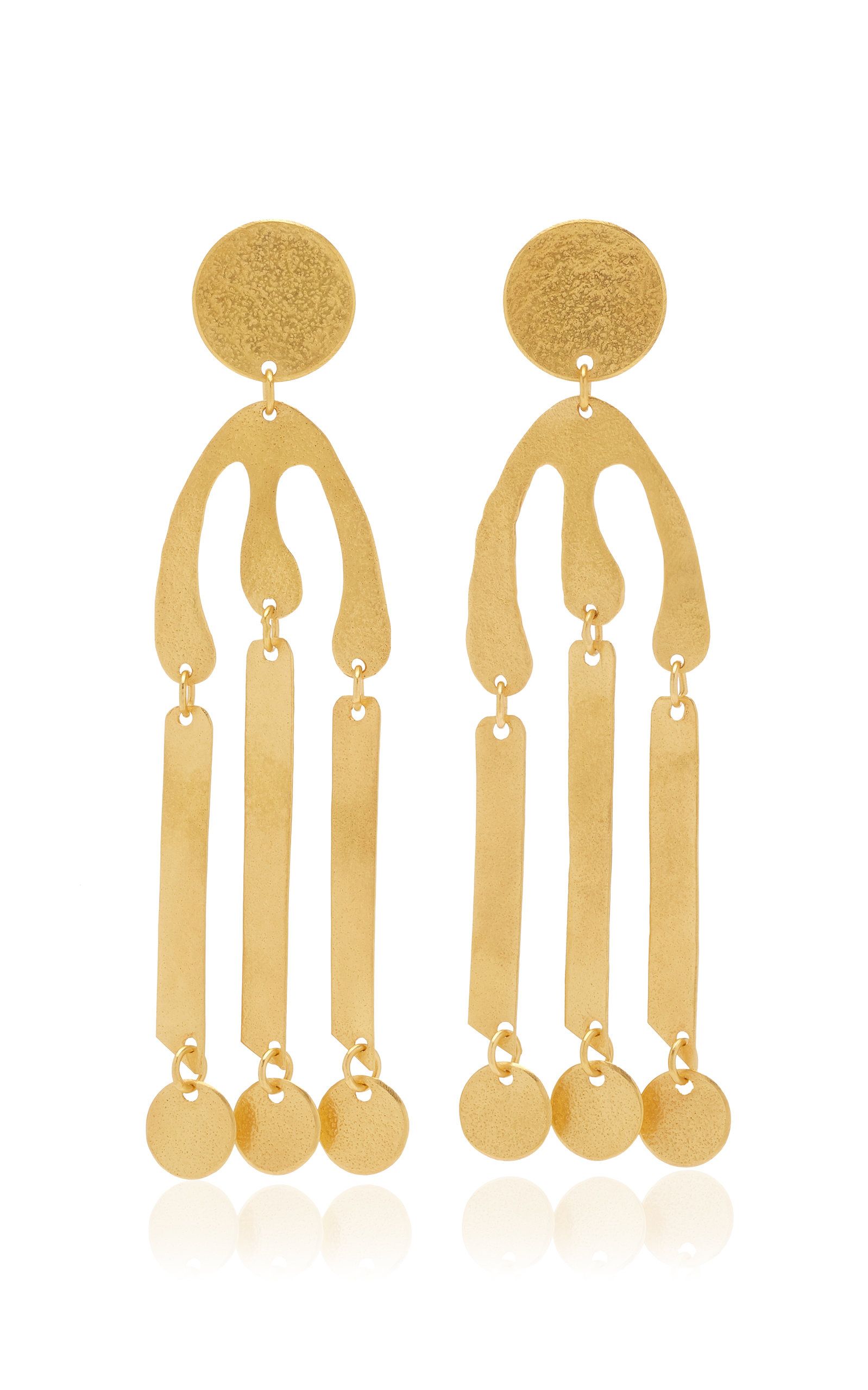 Exclusive Imani Gold-Plated Earrings | Moda Operandi (Global)
