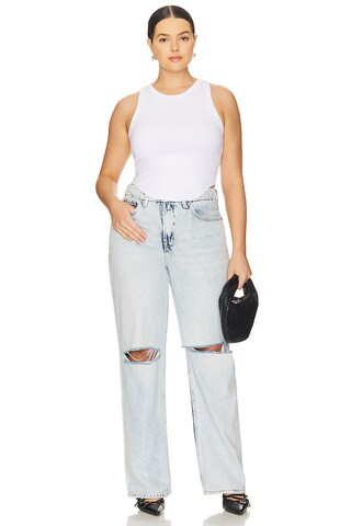 Micro Rib Tank Top in White001 | Revolve Clothing (Global)