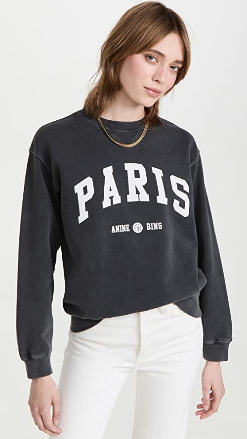 Ramona Sweatshirt University Paris  - Wa | Shopbop