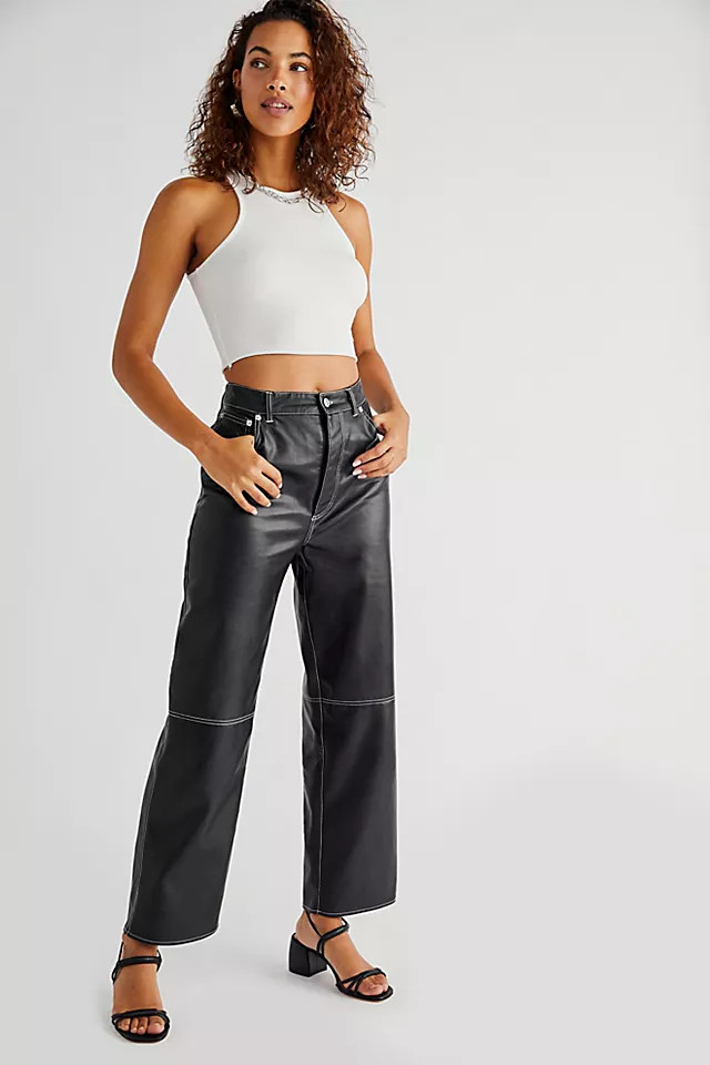 The It Factor Vegan Pants | Free People (Global - UK&FR Excluded)