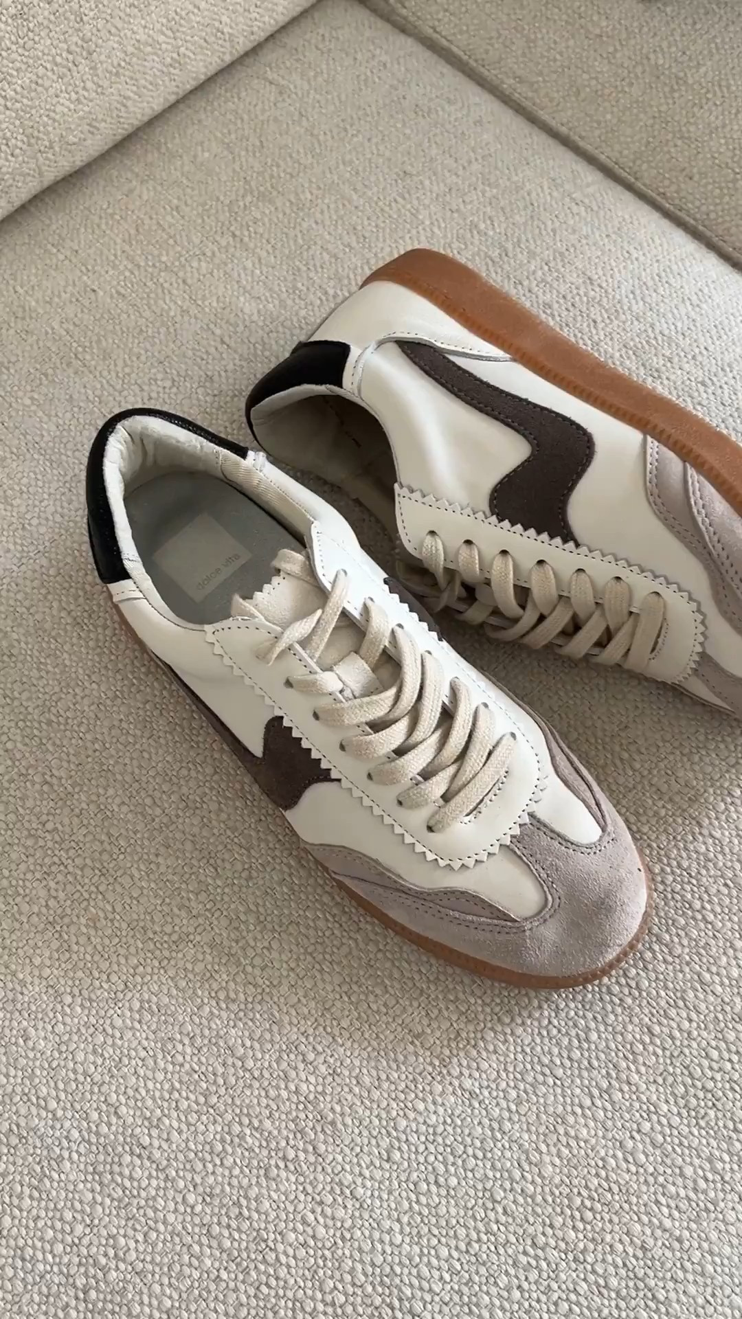 All leather and suede sneaker. With memory foam and sole. These are by far the most comfortable sneaker in my closet. I travel in them and wear them from day to night. I won’t leave home without them. They come in lots of different colors. They run true to size. You can wear them with anything. Dresses, trousers, denim, shorts. I’m linking them a few different places below.

#LTKStyleTip #LTKShoeCrush  #LTKWatchNow #LTKParties 

#LTKSaleAlert #LTKMidsize #LTKPetite #LTKPlusSize #LTKFindsUnder100 #LTKTravel #LTKOver40 #LTKSeasonal #LTKWorkwear