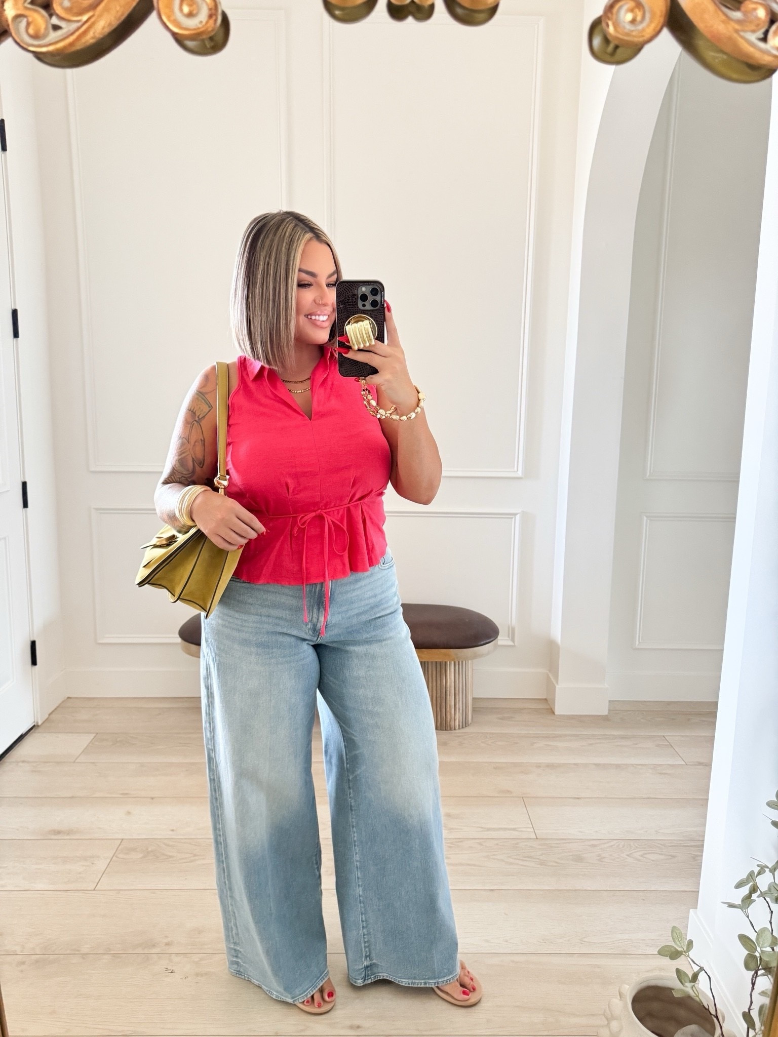 Top L 
Jeans 12L 
Bag is sold out in the green in the tabby36 large size so also linked smaller size

Follow my shop @shaynaslife on the @shop.LTK app to shop this post and get my exclusive app-only content!

#liketkit 
@shop.ltk
https://liketk.it/6l7Wf
