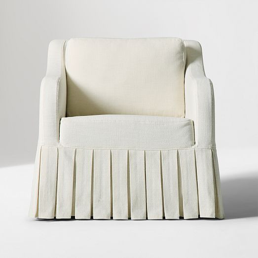 Robin Pleated Skirt Glider | West Elm (US)