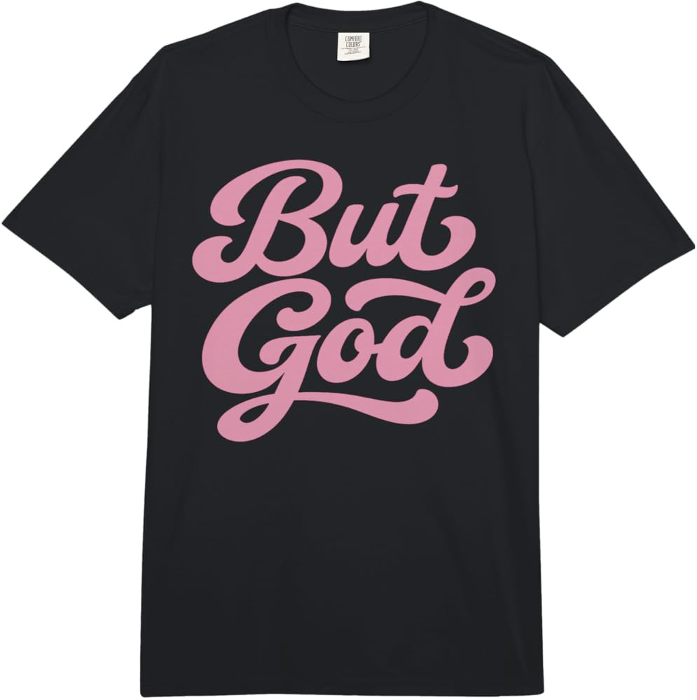 But God Faith Based Christian Religious Clothing Tees Gifts Comfort Colors Adult Heavyweight T-Sh... | Amazon (US)