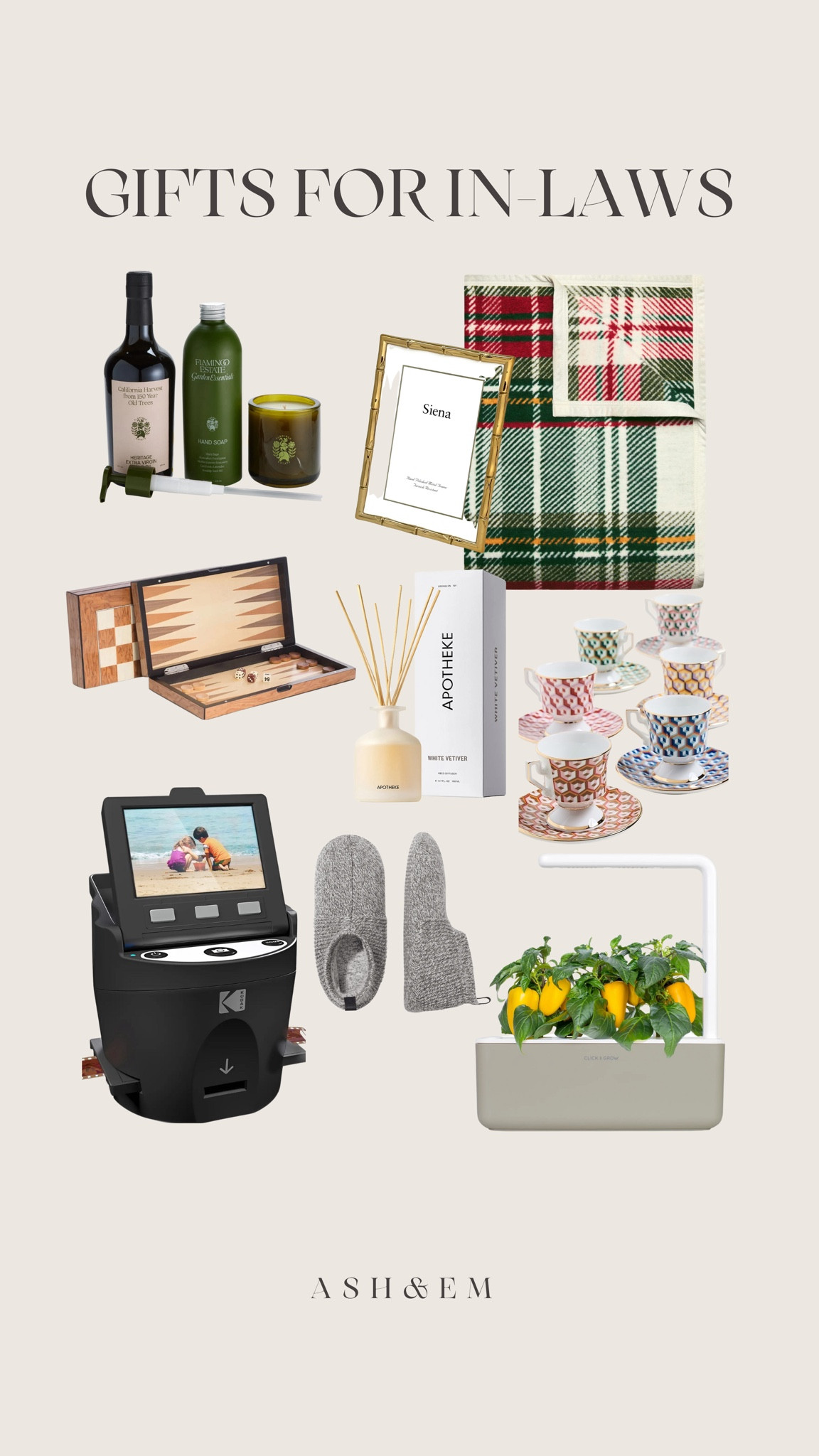 Gifts for the In-laws! 

Gift guide, Holiday gifts, Christmas presents, Mother in law, father in law 

#LTKHoliday #LTKSeasonal #LTKGiftGuide