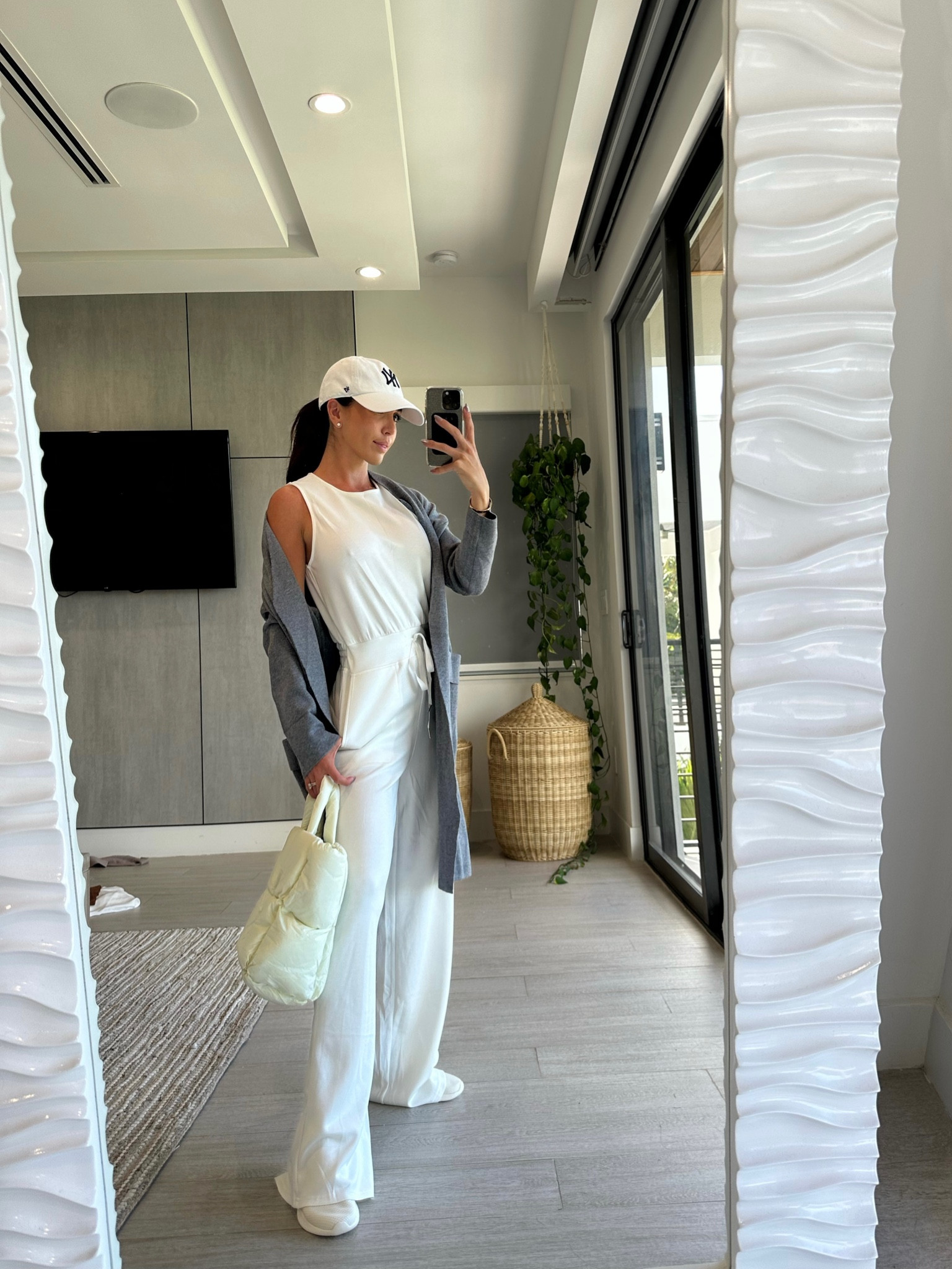 Amazon Fall lounge look from head to toe! 😍 this jumpsuit is sooo comfy! It’s a bit long for me (I’m 5’4) but totally worth the hem job! Comes in other colors as well! 

#LTKtravel #LTKSeasonal #LTKfindsunder50