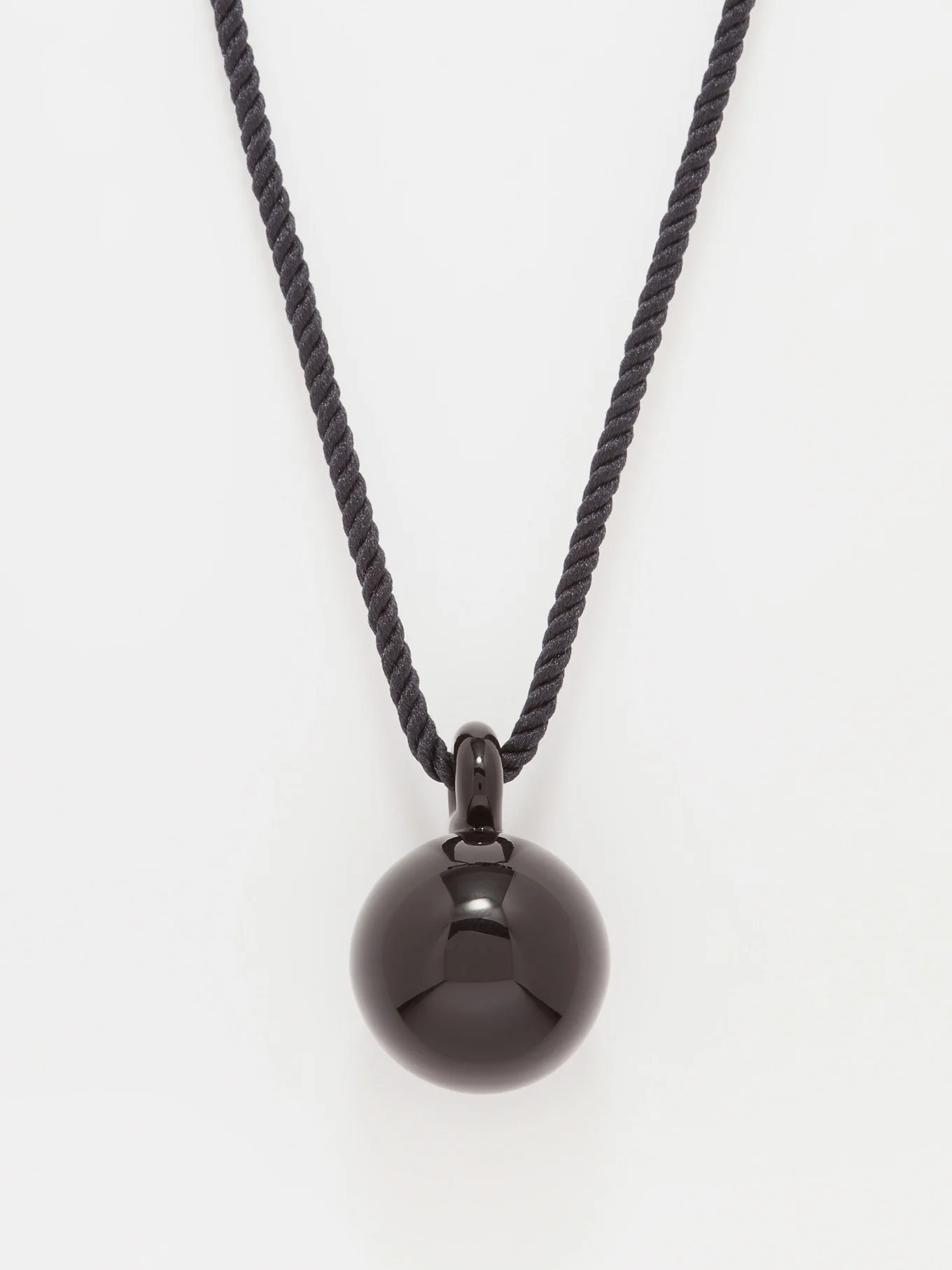 Glass and cord pendant | Matches (UK)