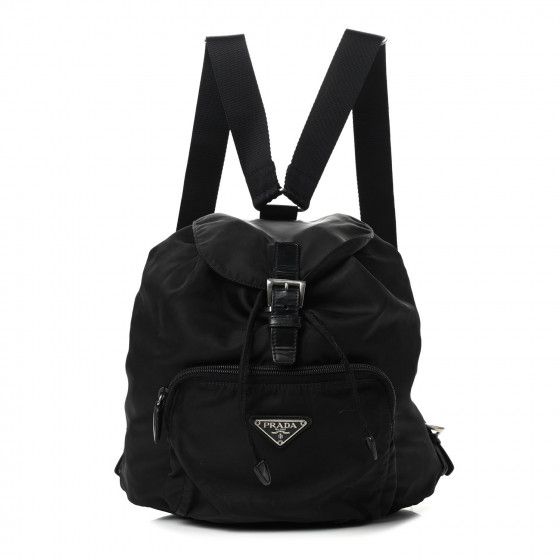 PRADA Tessuto Nylon Backpack Black | Fashionphile