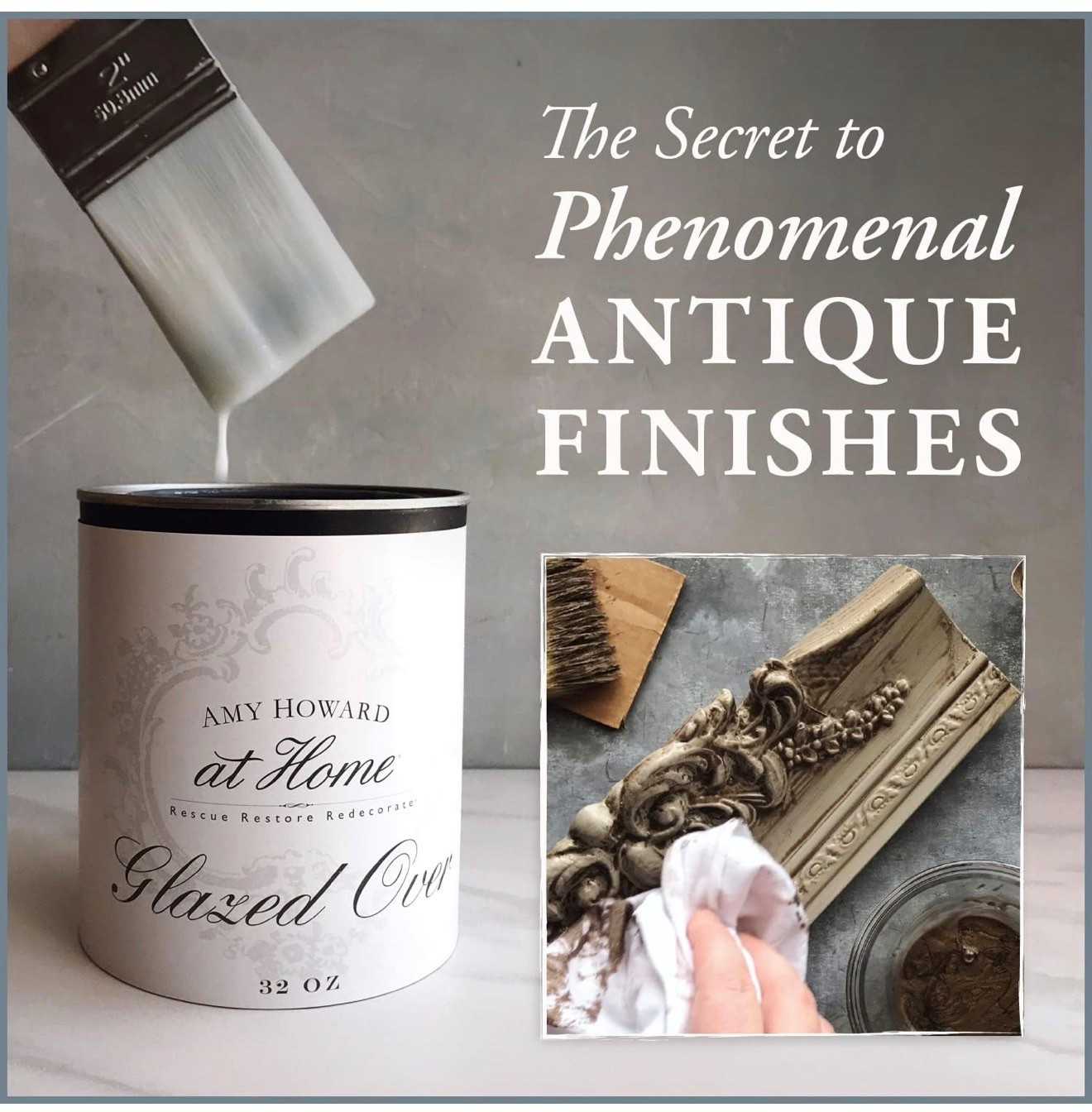 Your Antiquing Essential: Glazed Over is a paint mixing glaze for faux finish that takes your project to the next level, bringing untold depth and character to your pieces

#LTKHome #LTKSaleAlert #LTKvlog