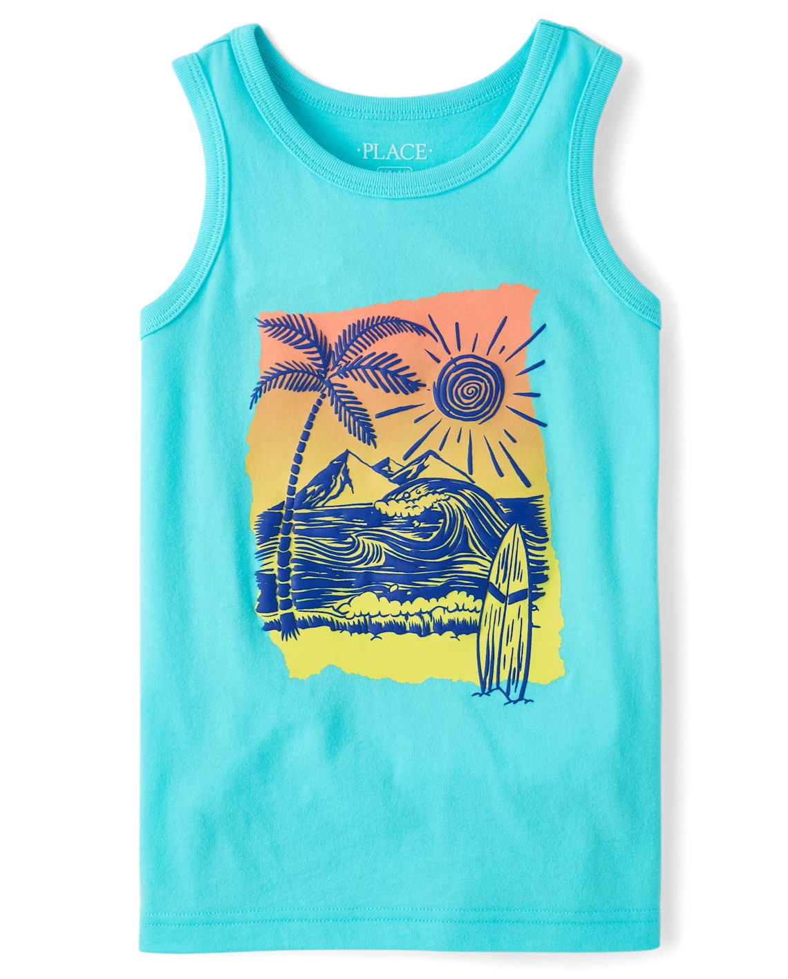 Boys Graphic Tank Top - blue | The Children's Place