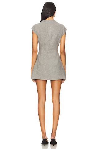 Damson Mini Dress in Grey | Revolve Clothing (Global)