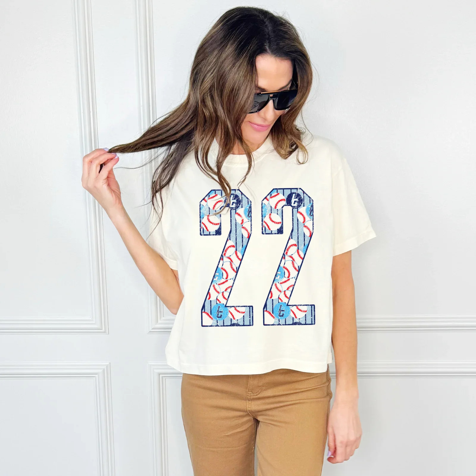 IG Gators Custom Baseball Number | Poppy & Pine