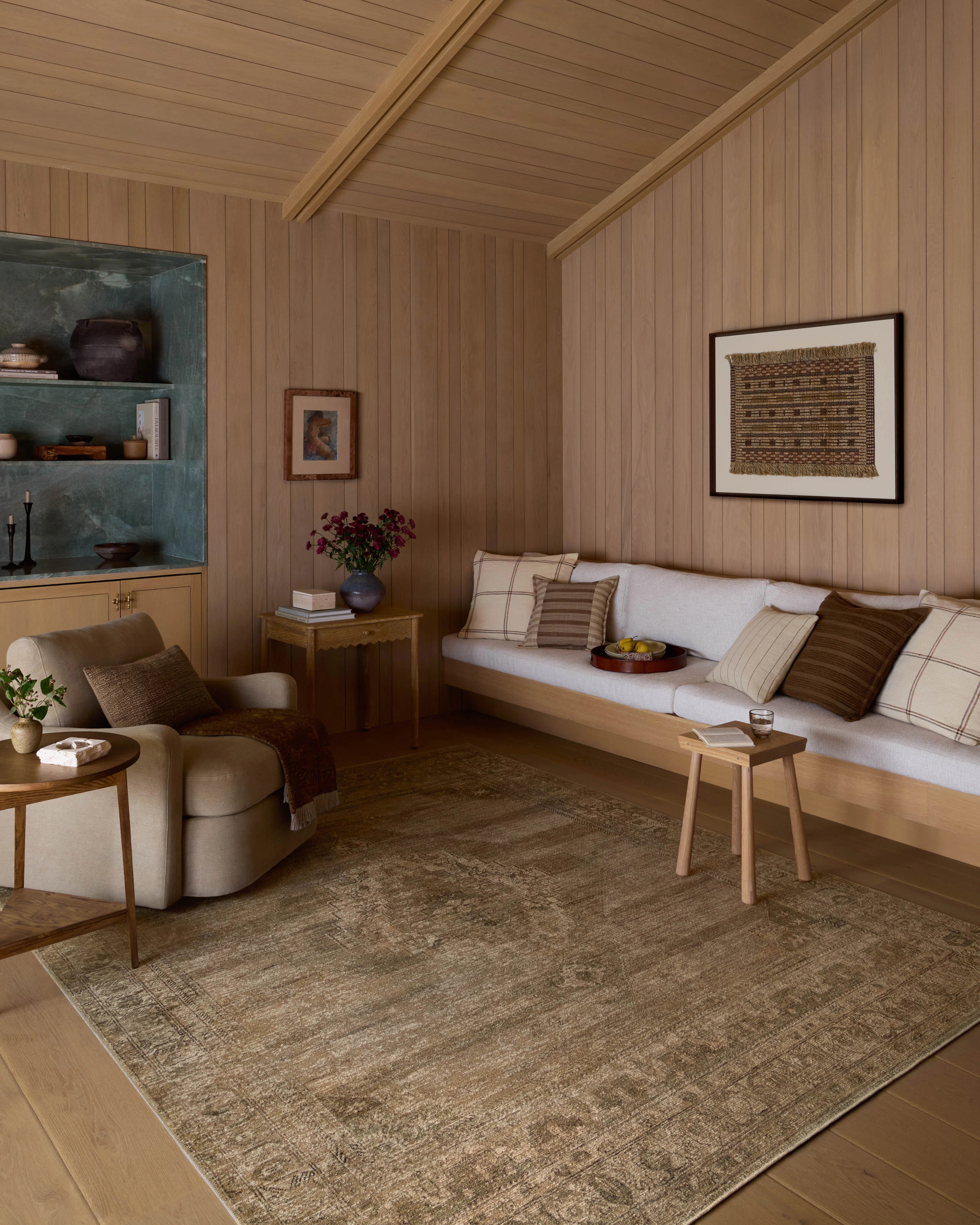 Amber Lewis x Loloi Cambria Taupe / Antique Bronze Area Rug | Wayfair North America