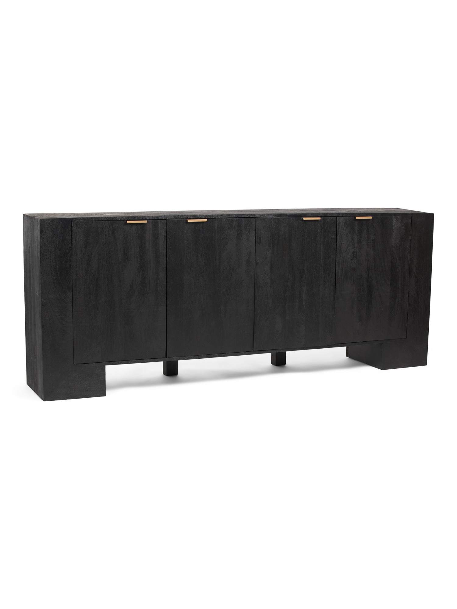 86x34x15 Solid Wood Galanis 4 Door Sideboard | TJ Maxx