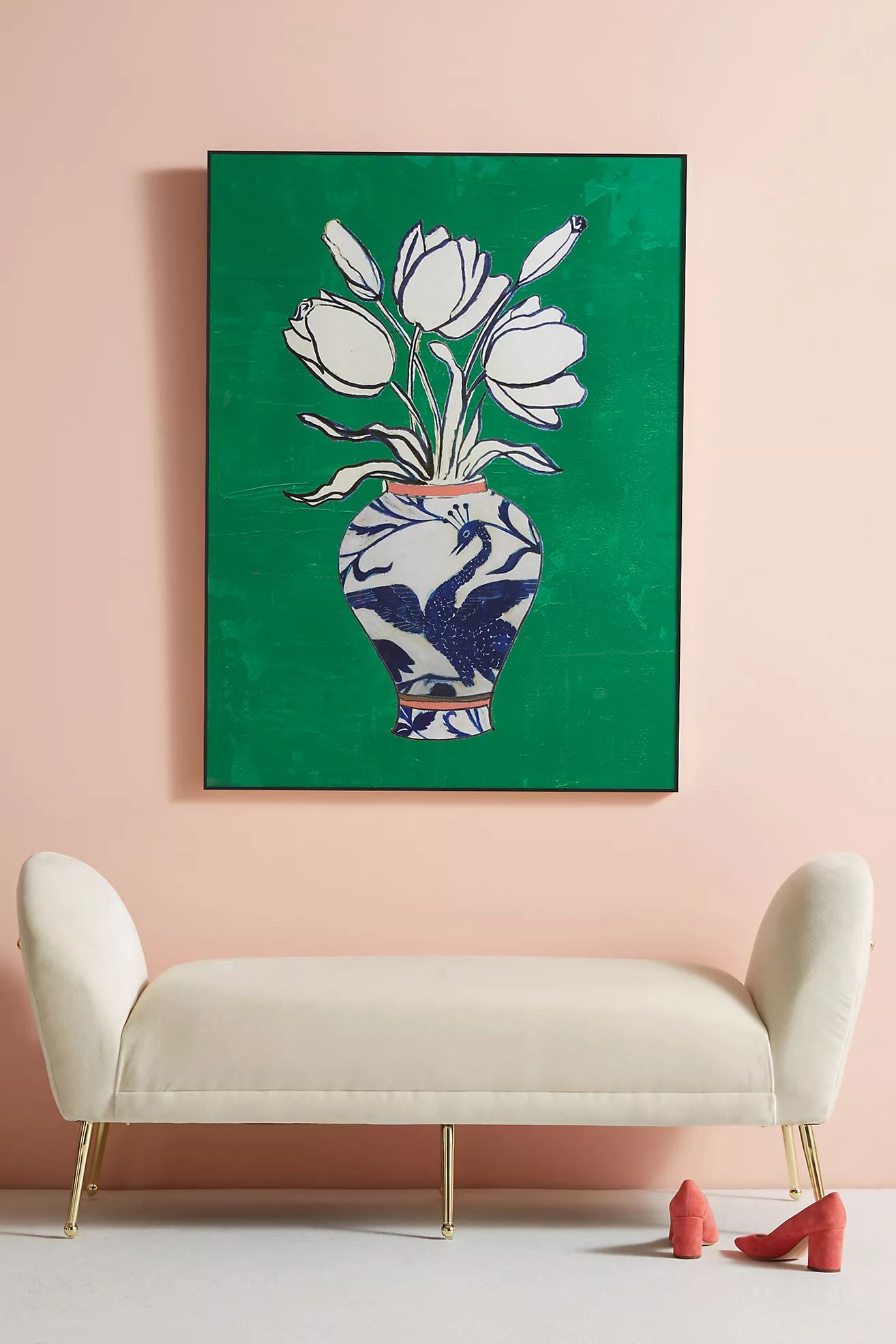 Flowers In A Vase Wall Art | Anthropologie (US)