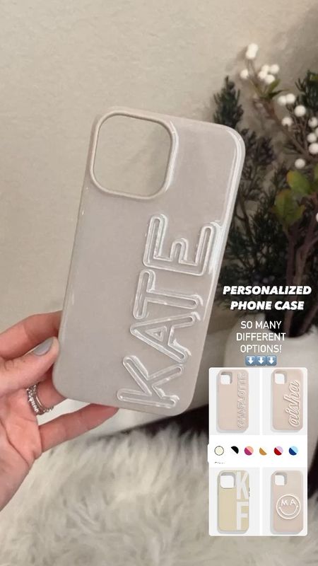 Customized phone case 
Gift idea 

#LTKunder100