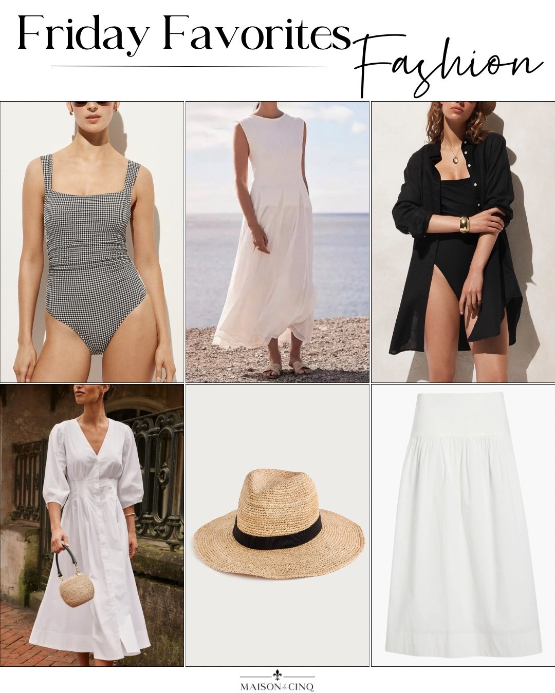On Friday Favorites this week I’m sharing some of the swimsuits, coverups, and dresses I took to Cabo!

Vacation dress, spring dress, spring outfit, skirt, sun hat, one piece 

#LTKTravel #LTKSeasonal #LTKOver40