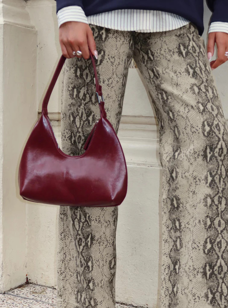 Reeves Bag Burgundy | Princess Polly US